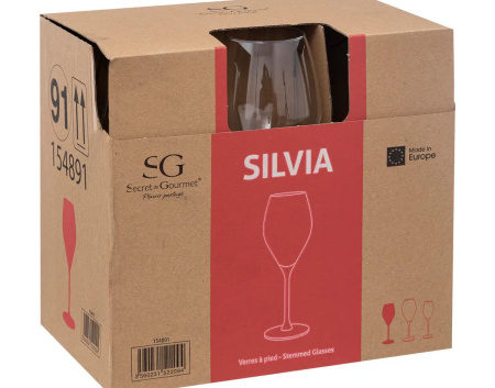 Фужер для белого вина SG SILVIA 340 мл 154891