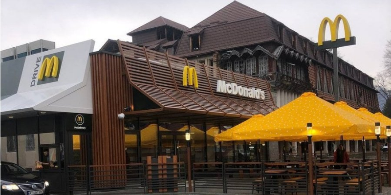 Бургери біля підніжжя гір. McDonald’s відкрив заклад у Яремче