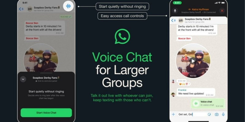 Як в Discord. У WhatsApp з’являться групові голосові чати